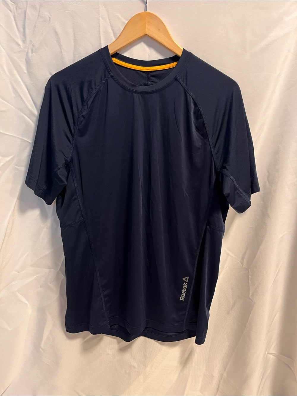 Reebok Navy Athletic Tee - Picture 1 of 8